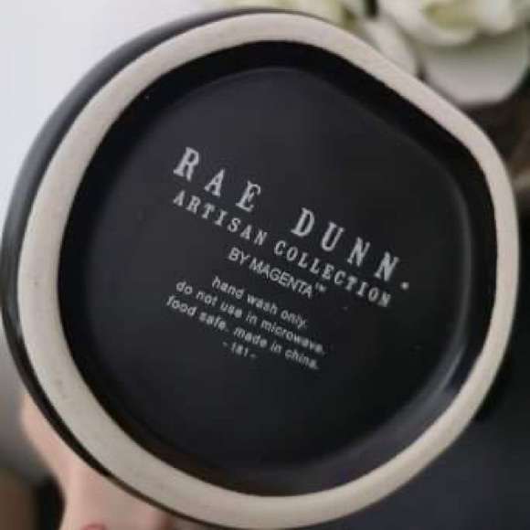 NWT Rae Dunn Gemini Mug Black/Gold Collectible - Picture 2 of 3